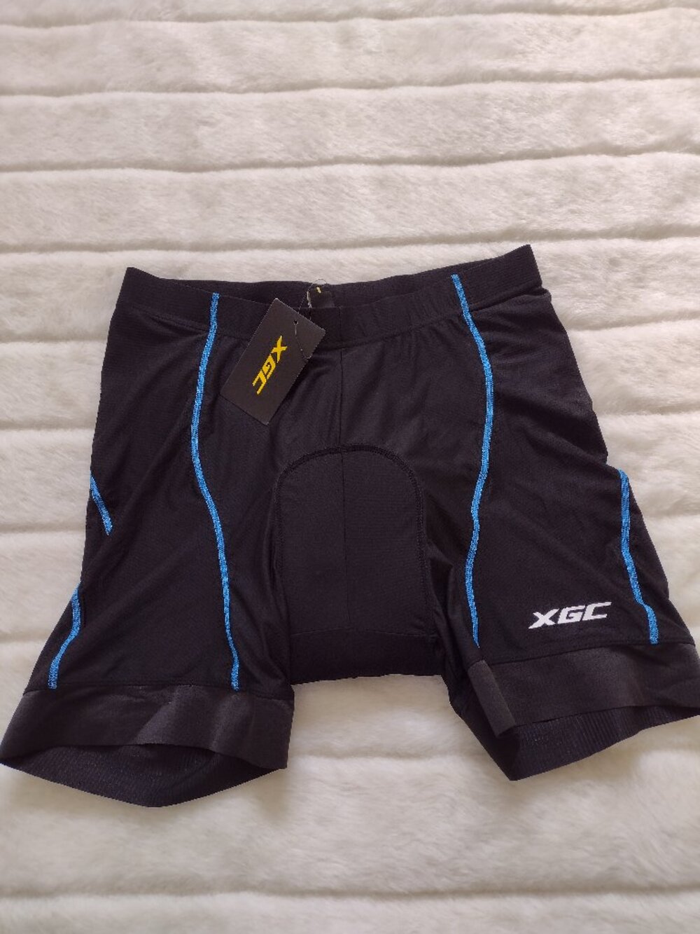 XGC Men's Cycling Shorts XL Black Padded Bike Wear
